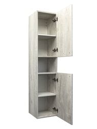 Шкаф-колонна COMFORTY Никосия-35 (350х1600х320) подвесной, дуб белый 00-00015953