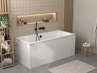 Ванна Alba Spa Керо (Kero) прямоугольная 170х80см ВПР0360000100, белый глянец