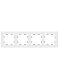 Рамка Systeme Electric ATLASDESIGN 4 поста универсальная лотос ATN001304