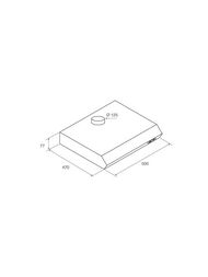 ������� JETAIR Senti SI/F/50 (500�470�77) 350 �3/�, 53 ��, ����������� PRF0023748C