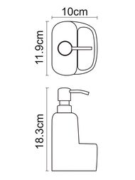 ������� � �������� ��� ����� WasserKRAFT K-8499BLACK  ������ �������