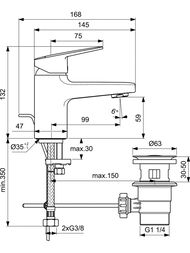 ��������� ��� ����������� Ideal Standard Ceraplan BD202AA �������������, ������ ������, ����