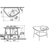 ���������� ������������ Vitra Plural 1040�620�31��, ��������� ��� ����� ������, ������� ����� 6258