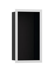 Шкаф-ниша Hansgrohe XtraStoris Individual 56095700 300х150х100 рама матов.белый/короб матов.черный