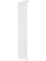 Дизайн-радиатор STOUT Tube Round 7 секц. ниж.прав.подкл R40 1-1750-7 RT белый