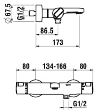 ��������� Laufen CITYPRO ��� �����/����, ���������, ���� 3.2395.7.004.400.1