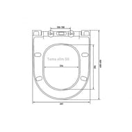 BERGES комплект инсталляции с клавишей смыва L3 хром глянец, унитаз PUMA XL Rimless 4в1 043245