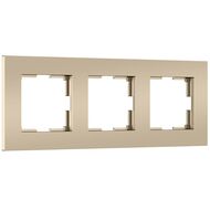 Рамка на 3 поста Werkel Slab (шампань софт) W0032911