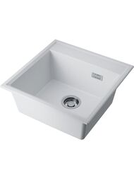 Мойка Omoikiri DAISEN 51 WH (510х510х195) врезная, артгранит, цвет белый 4997304