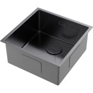 Мойка Omoikiri TAKI 44-U/IF-GM (440х440х200) монтаж врезной/подстольный/вровень, ворон.сталь 4973521
