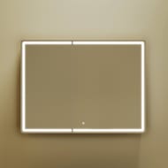 Зеркало-шкаф SANCOS Mirror (990х150х740) подвесное,LED-подсв.,сенсорное управ.,дуб чарльст. MI100ECH