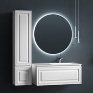 Тумба под раковину SANCOS Very (995х445х406) подвесная, правая, один ящик, Bianco VR100RW