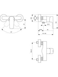 Ideal Standard CERAPLAN 3 ��������� ��� ���� B0716AA ���������