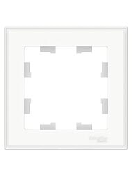 Рамка Systeme Electric ATLASDESIGN Art 1 пост с возможностью установки персон. изобр.ATN200101