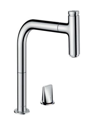 Смеситель Hansgrohe Metris Select M71 для кухни 200 мм, вытяжной душ, 1 тип струи 73804000