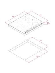������������ �������� ������ TEKA Total IZC 64320 MSP BLACK (600�510) ������