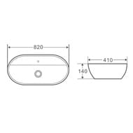 �������� ��������� BelBagno (820�410�140) ��������, c ���������� ��� ���������, ����� BB1347
