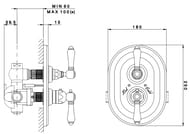 ������� ����� Nicolazzi Termostatico ���������-���������� ��� ����, ����� Dames A.,������ 4909BZ18