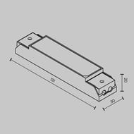 ���������� Maytoni Lighting control 780101 Bluetooth ��� ������ Axity, Basity 48� DC 150�� DIM/CCT, �����