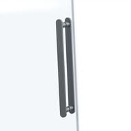 Душевой уголок Vincea Como Soft 1200x1950x900 VSR-1CS9012CLGM прямоугольная вороненая сталь — миниатюра 5