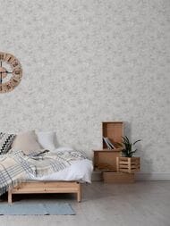Обои виниловые на флизелине Marburg Natural Opulence 33206 (0,7х10,05) штукатурка, серые (рул.)