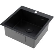 Мойка Omoikiri AKISAME 51-GB (510х510х200) монтаж врезной/вровень, графит, 4997013