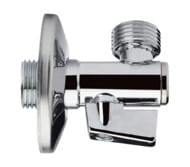 Запорный вентиль с фильтром 1/2*1/2 Remer 127A1212, хром — миниатюра 1