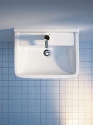 Умывальник DURAVIT STARCK 3 550х430х190 отверстие под смеситель, перелив 0300550000