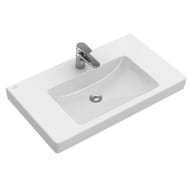 Раковина Villeroy & Boch Subway 2.0 7175 8G R1 (800х470) отверстие под смеситель,перелив,ceramicplus — миниатюра 1