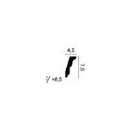 Карниз Orac Decor C212 (75х45х2000) белый (шт.)