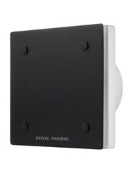 Вентилятор Royal Thermo Calipso RAFC 100 Black, 159х159х104, 95 м3/час, 31 дБ, 12Вт, обрат.кл,черный
