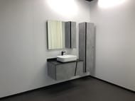 Тумба COMFORTY Эдинбург-90 (900х540х520) подвесная, столеш,. раковина, бетон светлый 00004147997