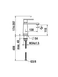 ��������� ��� �������� LAUFEN New Classic HF900504100000 �� 1 ���., ����������., ��� �/�, ����