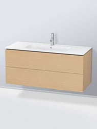 ����� ��� �������� Duravit L-Cube 1220�550�481 ���������, 2 �����, ��� ����������� LC624303030