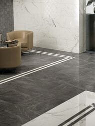 Керамогранитная плитка Atlas Concorde Marvel Grey Stone Lappato (600х600) серая, 7N3T (кв.м.)