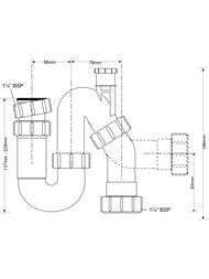����� P/S-�������� McAlpine (1 1/4"�32��) � �������������� ��������, �������.����� MRW7V
