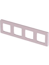 Рамка LEGRAND INSPIRIA 4 поста розовый  673964