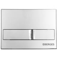 BERGES комплект инсталляция NOVUM, клавиша L3 хром глянец, унитаз Strati Rimless, сиденье 042448