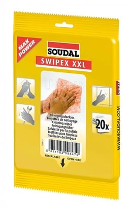 Очищающие салфетки SOUDAL Swipex, 20 шт., арт.120874