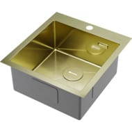Мойка Omoikiri AKISAME 46-LG (460х510х200) монтаж врезной/вровень, светлое золото 4973081