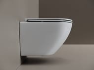 Унитаз подвесной Ceramicanova Whirl торнадо 3.0 сиденье микролифт белый CN11007T
