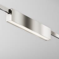 Трековый светильник Maytoni Basis Flarity (Базис Фларити) TR151-1-18W3K-PT 3000K 18Вт 120°, IP20, платина