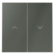 Клавиши для выключателя жалюзи Voltum S70 VLS002506, титановый