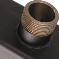 Коллектор распределительный ROMMER 4(5) отопительных контура 1х1.1/4", сталь