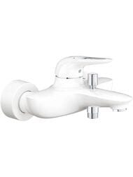 Смеситель Grohe EuroStyle 33591LS3 для ванны, однорычажный, настенный, белый