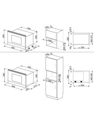 ������������ ������������� ���� SMEG MP722AO (595�390�312 ��), 22�, ��������