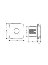 ���������� Cata X-MART 10 INOX S ��������� 98 �3/� 38 ��, ������