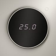 Терморегулятор электронный VOLTUM S70 для теплого пола, с индикацией и датчиком, кашемир VLS070103