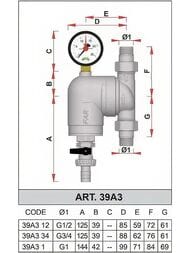 ������ FAR 1" �, 100���, ��� ��������, ���������� ����������, Max: 95 �C, 25 ��� , FA 39A3 1100