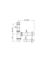 ����� ��� ����������� Alcaplast A43 � �������� ������ 1 1/4"/40